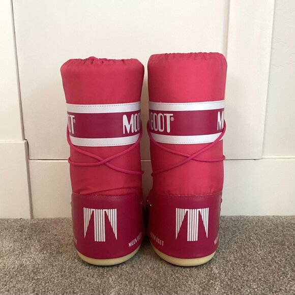 Moon Boot Tall Icon Boots Moon Boots Pink Icon Boots Bougainville Pink - Picture 5 of 9